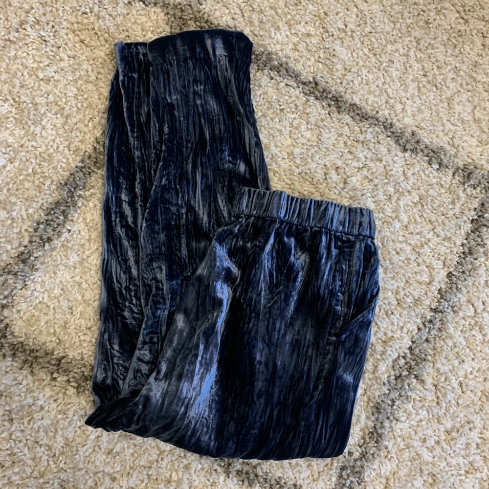 Blue Velour Pant 👏🏼